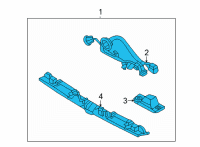 OEM Hyundai Tucson LAMP ASSY-CENTER GARNISH Diagram - 92409-N9140