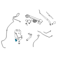 OEM 2019 Nissan Altima Pump Assembly Washer Diagram - 28920-6CA0A