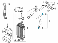 OEM 2010 Hyundai Genesis Clip-Hose Diagram - 14720-28006-B