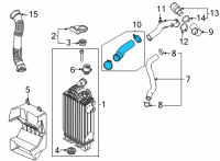 OEM Hyundai Sonata Hose-Inlet Diagram - 28253-2M000