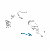 OEM Scion xA Oxygen Sensor Diagram - 89465-52190