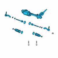 OEM Cadillac Gear Assembly Diagram - 84487241