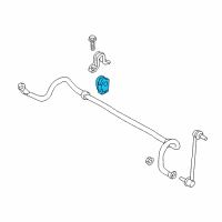 OEM 2019 Nissan Leaf Bush-Stabilizer Diagram - 54613-5SJ0A