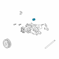 OEM Lexus IS300 Seal Set, Water Pump Diagram - 16104-46060