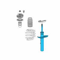 OEM 2018 Buick LaCrosse Strut Diagram - 84447268