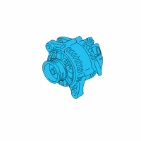 OEM 2009 Toyota RAV4 Alternator Diagram - 27060-0P241-84