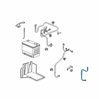 OEM Cable, Sub-Ground Diagram - 32610-S9V-A00