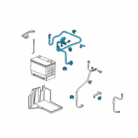 OEM 2006 Honda Pilot Cable Assembly, Starter Diagram - 32410-S9V-A02