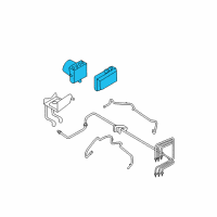 OEM 2005 Ford Five Hundred ABS Control Unit Diagram - 6F9Z-2C065-B