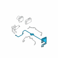 OEM Ford Freestyle Tube Assembly Diagram - 5F9Z-2C296-AA