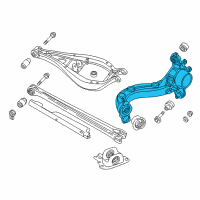 OEM BMW Trailing Arm, Left Diagram - 33-32-6-774-775