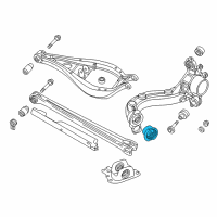 OEM 1997 BMW M3 Rubber Mounting Diagram - 33-32-6-770-817