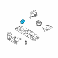 OEM 2006 BMW 760Li Gearbox Mount Diagram - 22-32-6-771-129