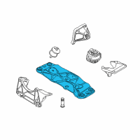 OEM 2008 BMW 750Li Cross Member Diagram - 22-32-6-759-680