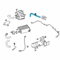 OEM Ram 3500 Hose-CANISTER PURGE Valve Outlet Diagram - 68437026AA