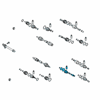 OEM Hyundai Palisade DAMPER Kit-FR Axle Dynamic, LH Diagram - 49587-S9400