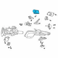 OEM 2002 Dodge Dakota INSULATOR-Engine Mount Diagram - 52019961AC