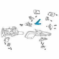 OEM 2001 Dodge Durango Bracket Diagram - 52020472AC