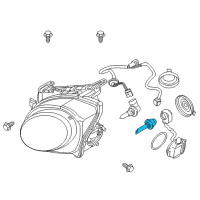 OEM Nissan Bulb-Xenon Diagram - 26297-8990E