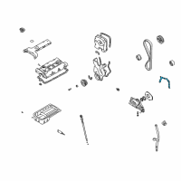 OEM 2007 Hyundai Tiburon Gasket-Front Case Diagram - 21411-23000