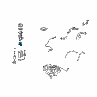 OEM 2006 Acura TL Regulator Assembly, Pressure Diagram - 17052-SEP-A00