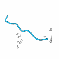 OEM Infiniti Q50 Bar TORSION Rear Diagram - 56230-1MA0B