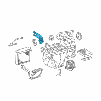 OEM 2003 Toyota Corolla Tube Diagram - 88710-02250