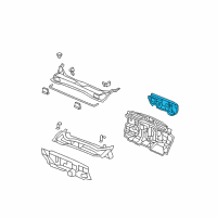 OEM 2013 Honda Pilot Insulator, Dashboard (Lower/Outer) Diagram - 74251-SZA-A00