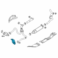 OEM 2021 Ram 1500 Classic Converter-Front Diagram - 68249199AA