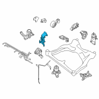 OEM 2018 Nissan Maxima Engine Mounting Bracket Diagram - 11231-3KA0A