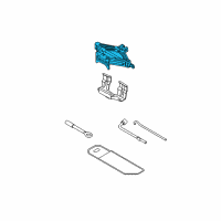 OEM 2014 Kia Sorento Jack Assembly Diagram - 091102P000