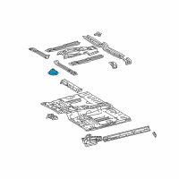 OEM Toyota Sequoia Shift Boot Diagram - 58280-0C040