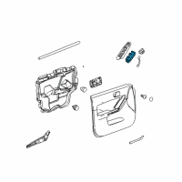 OEM Hummer H3T Window Switch Diagram - 15897773