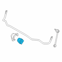 OEM 2013 BMW ActiveHybrid 3 Stabilizer Rubber Mounting Diagram - 33-35-6-792-196