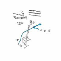 OEM Scion Washer Hose Diagram - 85370-21130