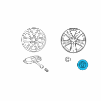 OEM Toyota Camry Ornament Diagram - 42603-12730