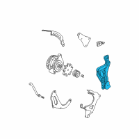 OEM 1991 Chevrolet S10 Support Assembly Spacer Diagram - 10042112