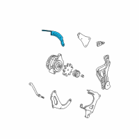 OEM GMC K2500 Bracket Asm-Generator Adjuster Diagram - 14081227