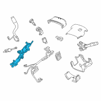 OEM 2019 GMC Sierra 3500 HD Gear Shift Assembly Diagram - 84186640