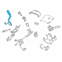 OEM 2015 Chevrolet Suburban Gear Shift Assembly Diagram - 22834629