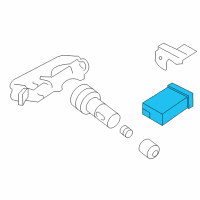 OEM Hyundai Tucson Tpms Module Assembly Diagram - 95800-2S400