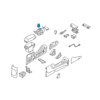 OEM Hyundai Tucson Supplement-Cup Holder Diagram - 84699-2S000-TAN