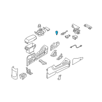 OEM 2013 Hyundai Tucson Knob Assembly-Gear Shift Lever Diagram - 46720-2S200-9P