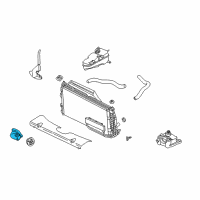 OEM 1999 Chrysler Concorde Housing-THERMOSTAT Diagram - 4792328