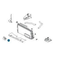 OEM 2000 Chrysler Concorde THRMOSTAT-Engine COOLANT Diagram - 4792237AE