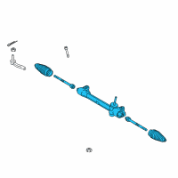 OEM 2013 Toyota Yaris Gear Assembly Diagram - 45510-52351