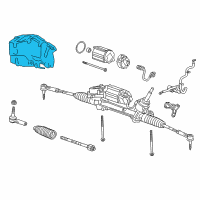 OEM 2016 Buick Regal Heat Shield Diagram - 23431692