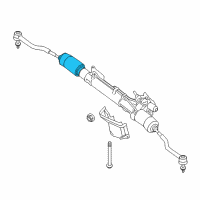 OEM 2010 Nissan Maxima Boot Kit Power Steering Gear Diagram - D8204-JA00A