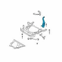 OEM BMW X6 Right Carrier Diagram - 31-21-6-869-870