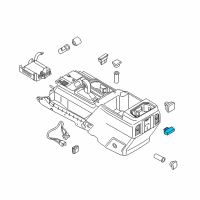 OEM Lincoln Navigator Seat Heat Switch Diagram - EG9Z-14D694-AA